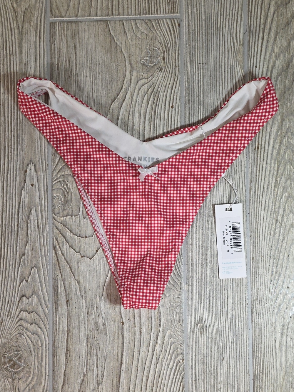 Frankies Bikinis Full Moon Micro Bikini Bottom Womens Size Medium NWT